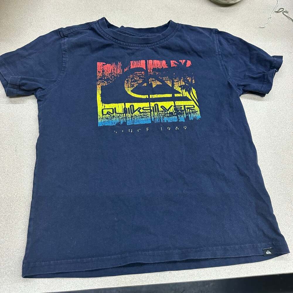Quiksilver‎ Blue Graphic Tee